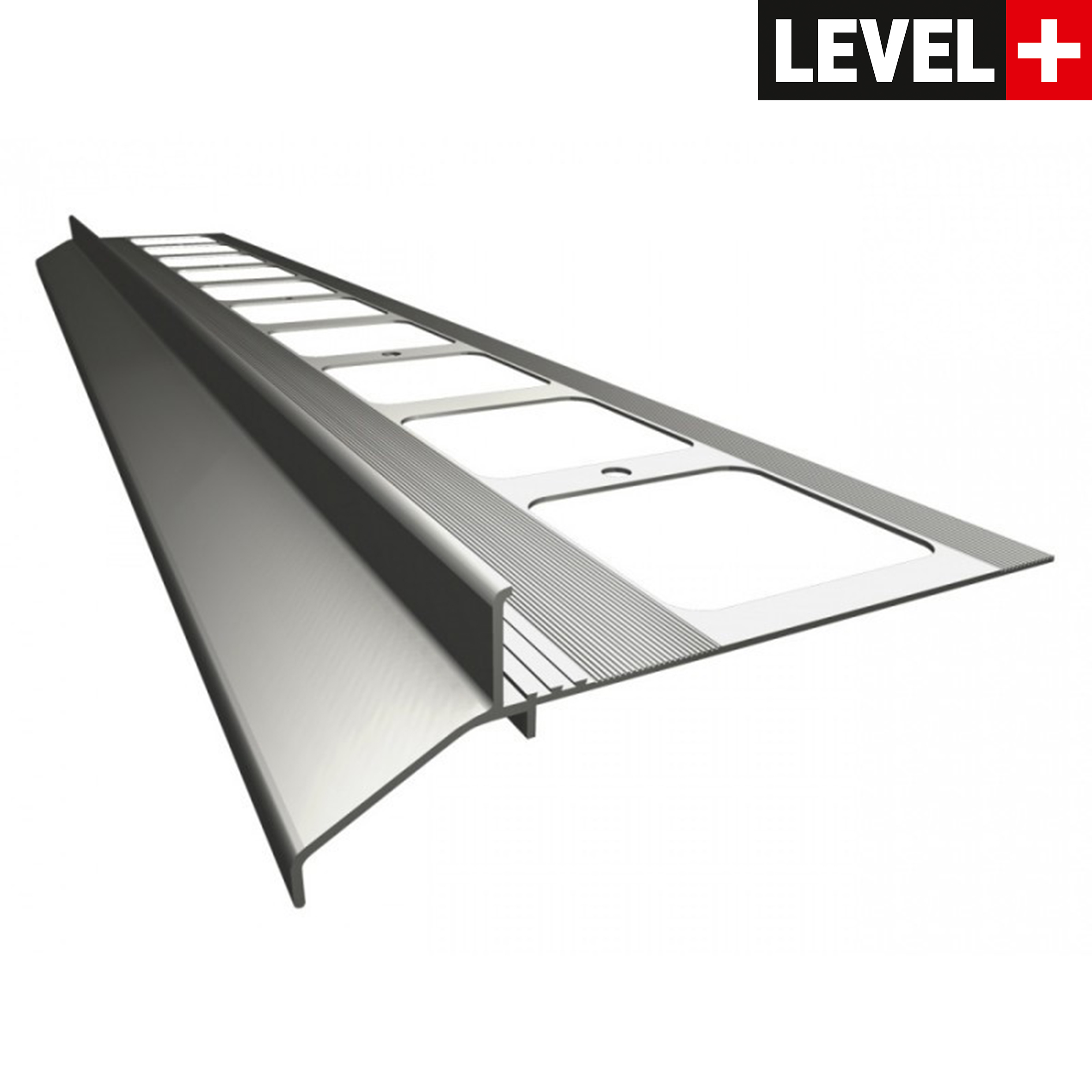 Алюминиевый карниз отлив капельник для открытого балкона и террасы под керамическую плитку