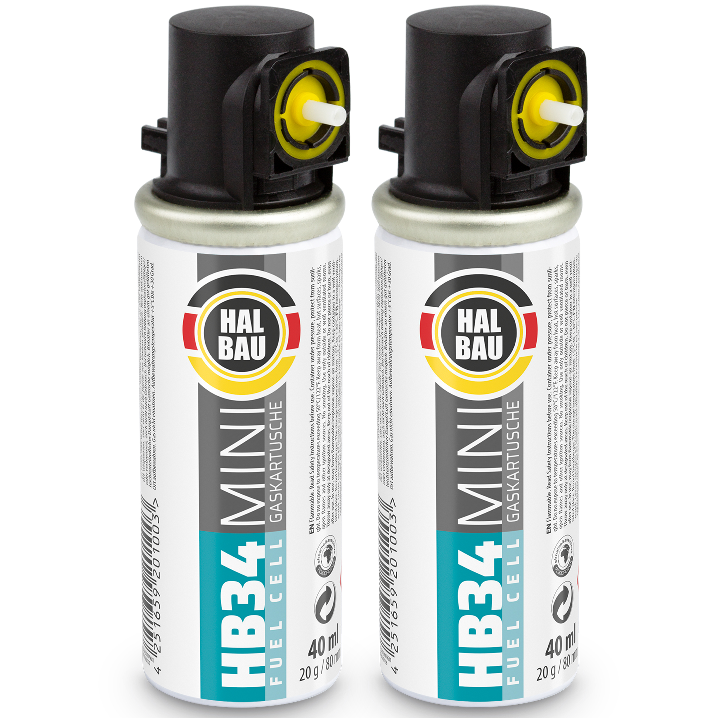 Gaz do Sztyfciarek Nabój gazowy do Gwoździarek 2 szt 78mm 20g HB34