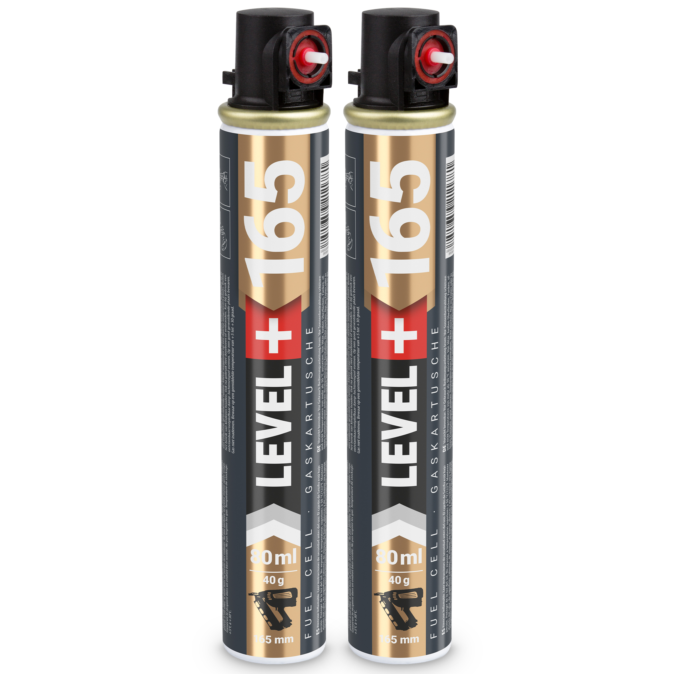 Gaskartuschen 12Stk. grün Ring Ersatzgas für Nagler 165mm 80ml, RM165 Gaskartuschen 12Stk. grün Ring Ersatzgas für Nagler 165mm 80ml, RM165