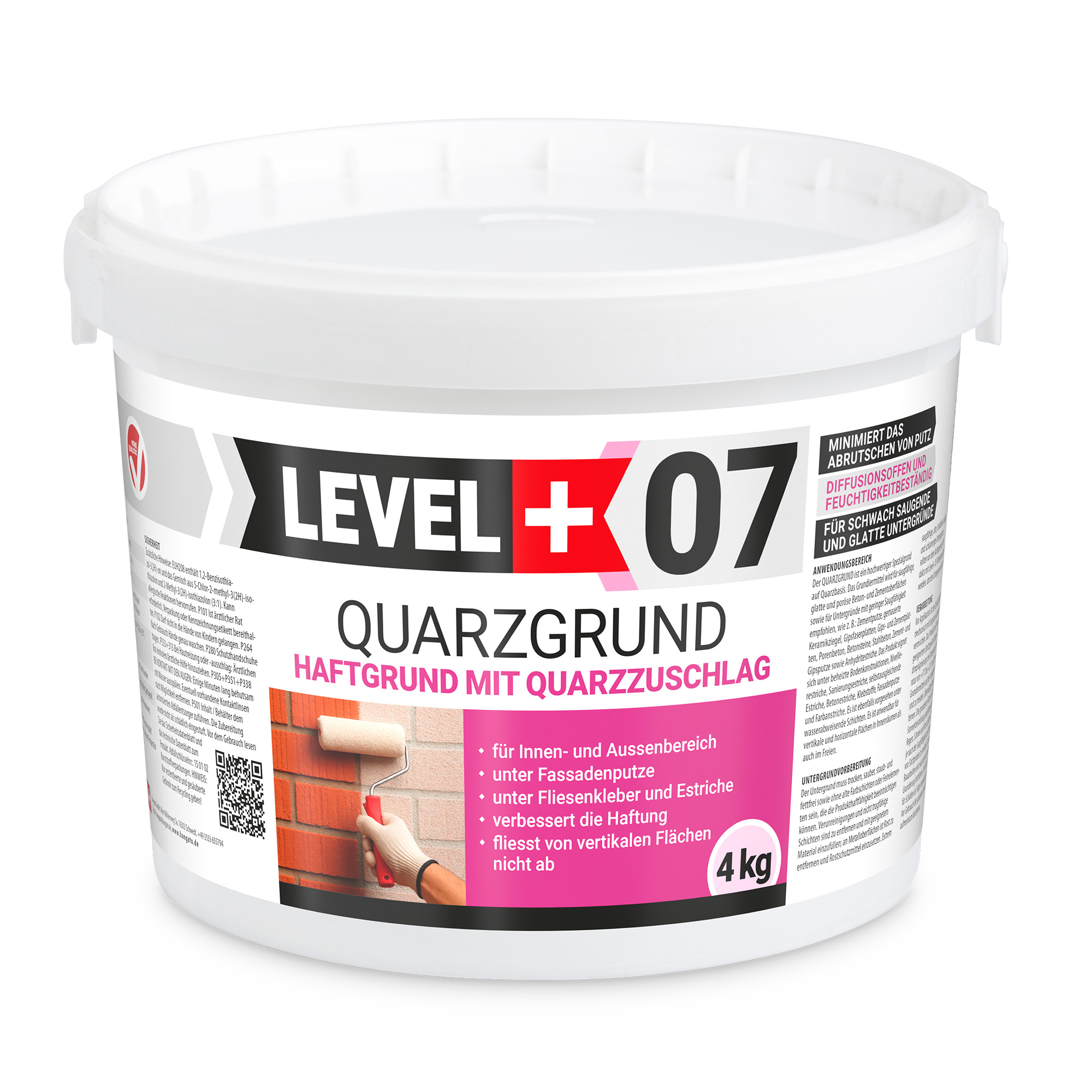 Isolbau Quarzgrund - 7 kg Grundierung für Beton & Holz Isolbau Quarzgrund - 7 kg Grundierung für Beton & Holz